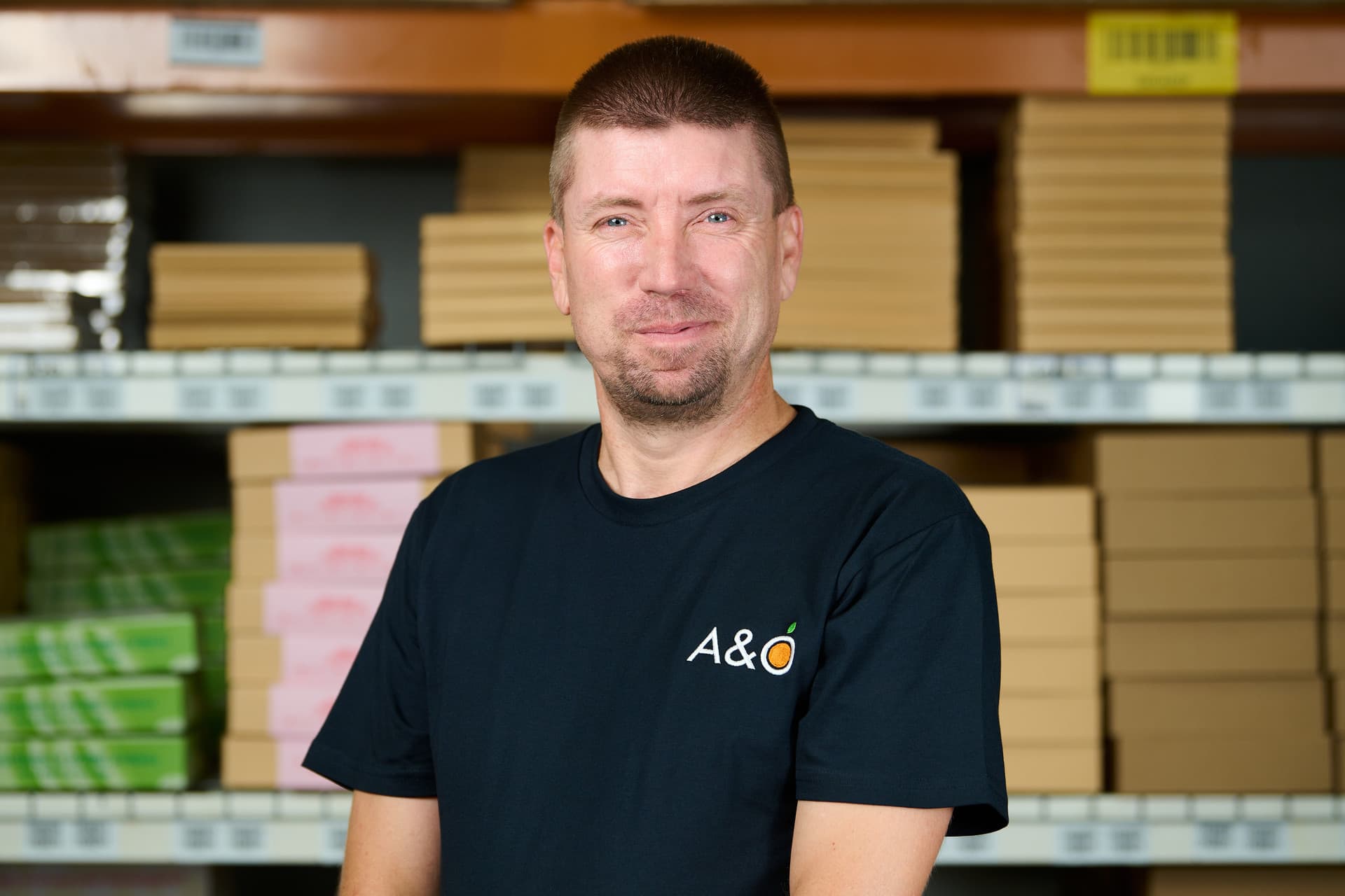 Brian Plain, A&O Warehouse Manager